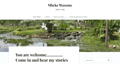 Desktop Screenshot of mbekewaseme.com