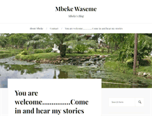 Tablet Screenshot of mbekewaseme.com